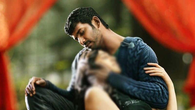 Vishal caught with  Group Dancer  in cctv