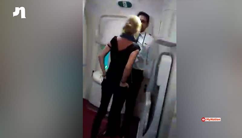 Air India flight drunk Irish passenger verbal abuse refused alcohol