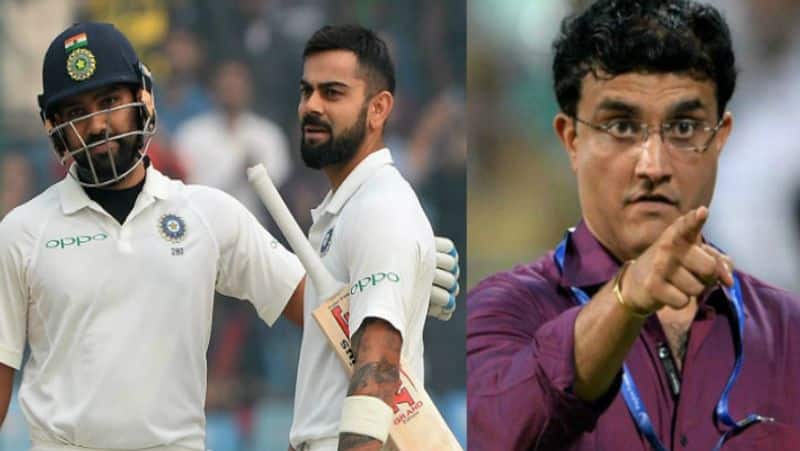ganguly picks best position for rohit sharma to bat in test matches
