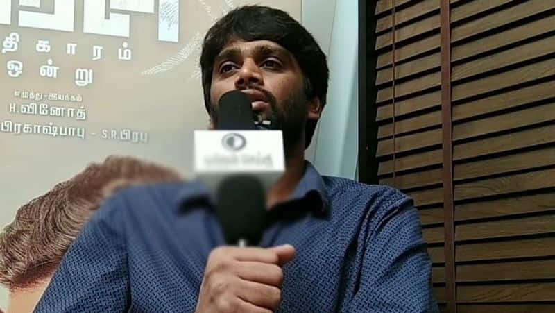 director h.vinoth reacts to rumours