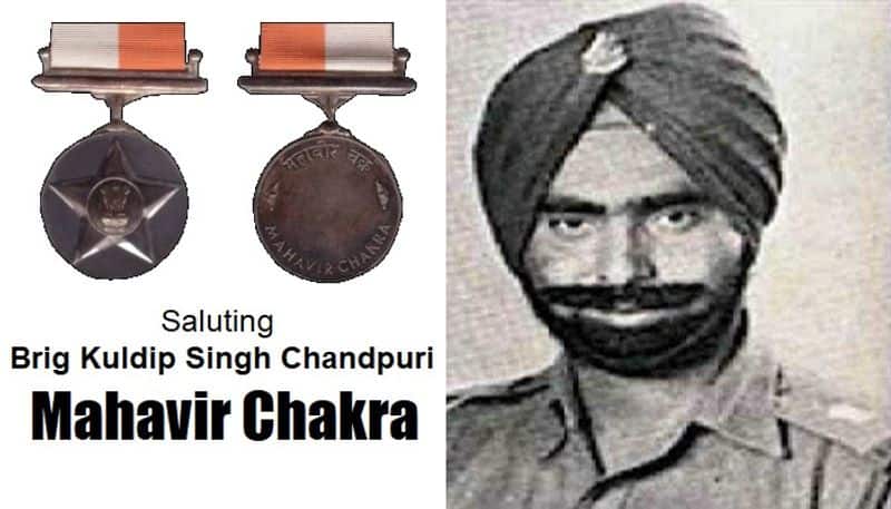 Saluting Brigadier Kuldip Singh Chandpuri Maha Vir Chakra India-Pakistan war