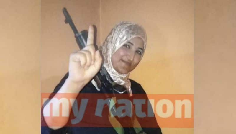 Hizbul Mujahedeen Jammu and Kashmir woman terrorist arrested Srinagar
