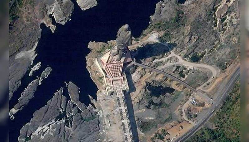 PM Modi share aerial view of Statue of Unity shoot during way to Rajasthan