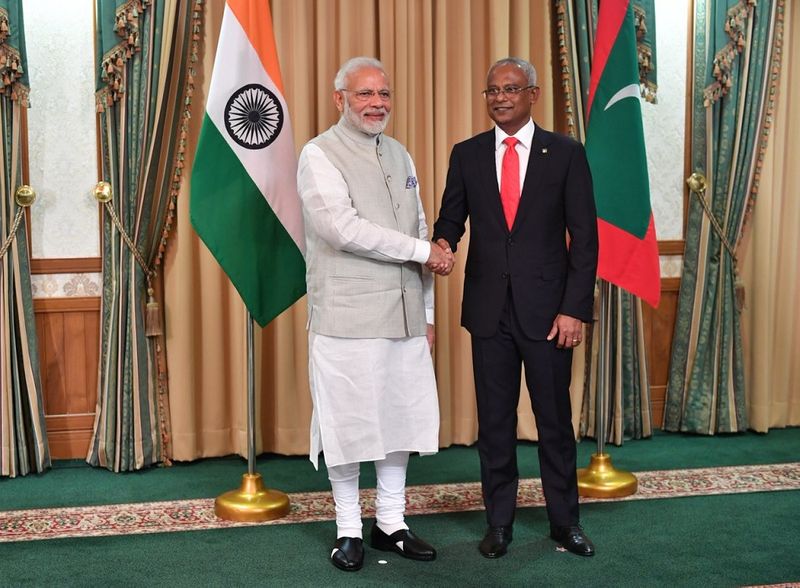 PM Modi Maldivian President Solih inaugurate India-built Coastal Surveillance Radar System