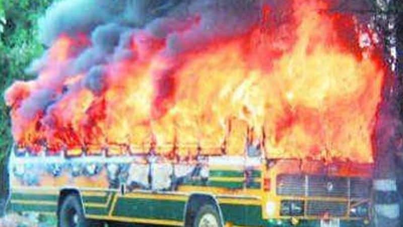 Dharmapuri bus burning case...3 people released