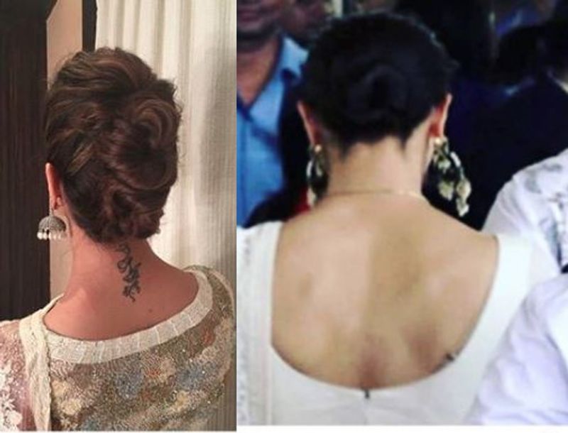 Deepika Padukone removes RK tattoo post wedding with Ranveer Singh