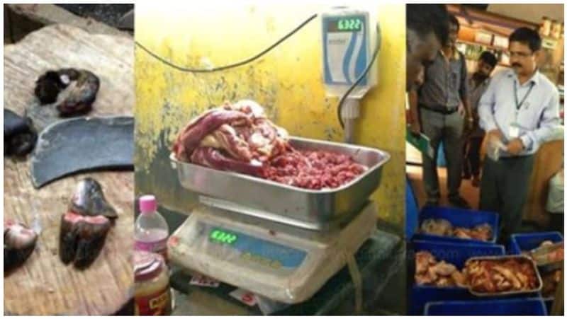500 kg bad condition waste meat in madurai