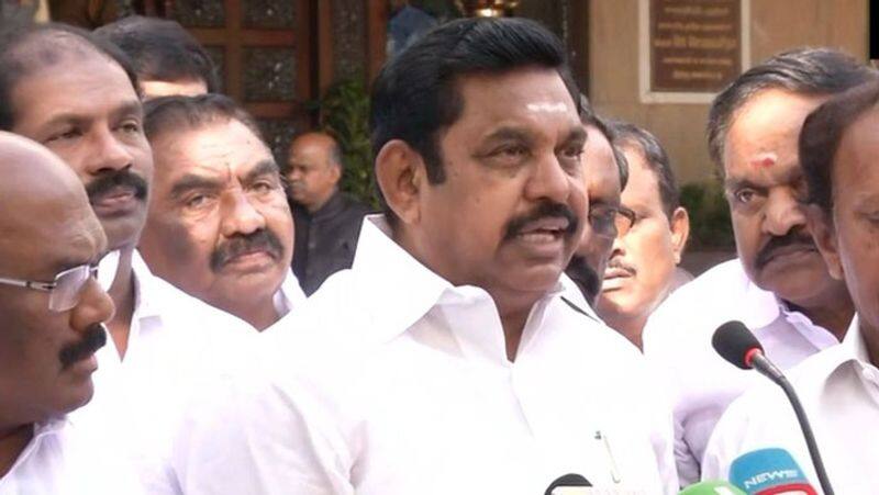 edapadi palanisamy targeted 3 main points in campaign