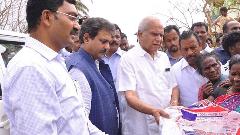 Gaja Cyclone...Governor Affected Areas Review