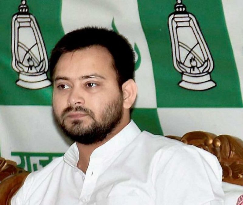 Tejashwi Yadav faces protest during candle March against Industrialist Gunjan Khemka Murder in Patna