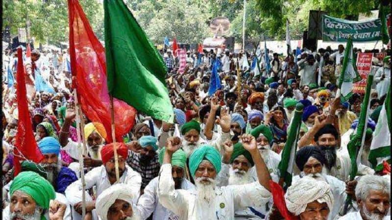 farmers protest against BJP  in delhi