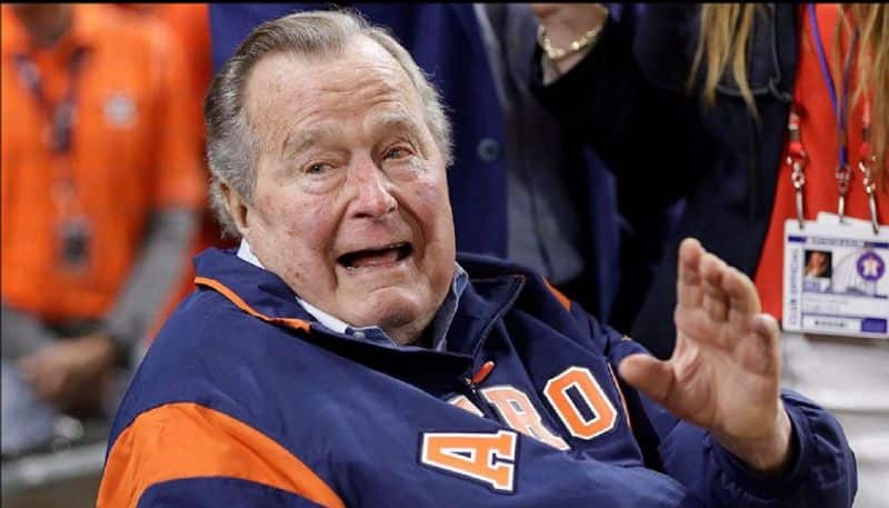 US President George W. Bush passed away
