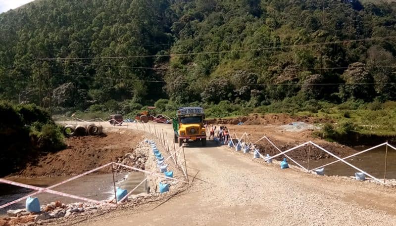 Munnar Periyavara bridge rebuild within seven days