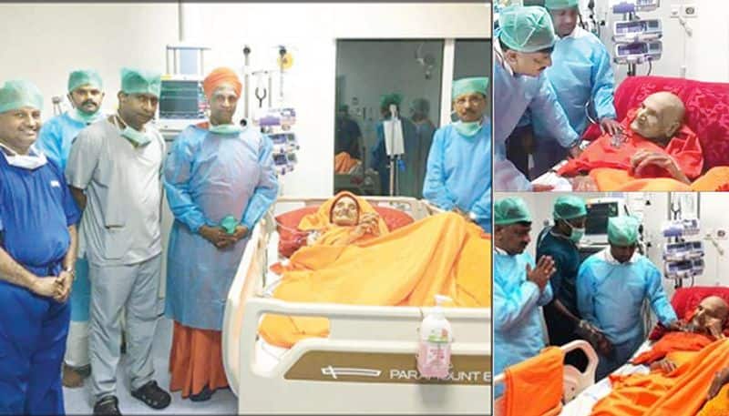 this is how Siddaganga Shivakumara Swamiji fell ill
