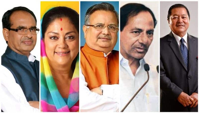 five state assembly election 2018 live results