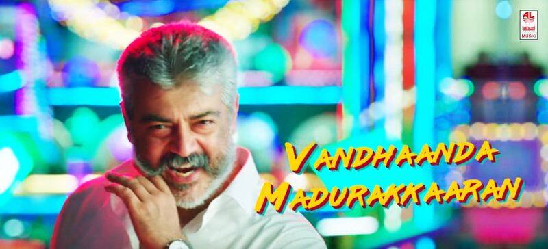 Adchi Thooku song from Ajith's film strikes chord with listeners instantly