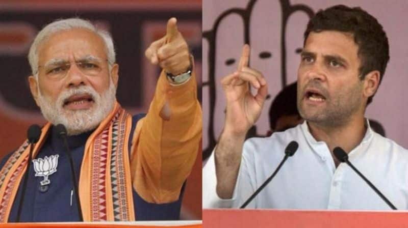 Modi slams Rahul and his father Rajiv gandhi
