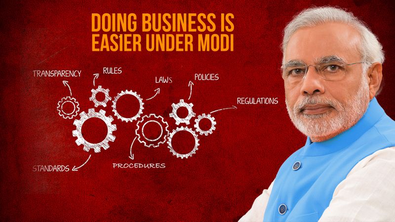 Ease of doing business respite Congress-era policy paralysis Modi brahmastra