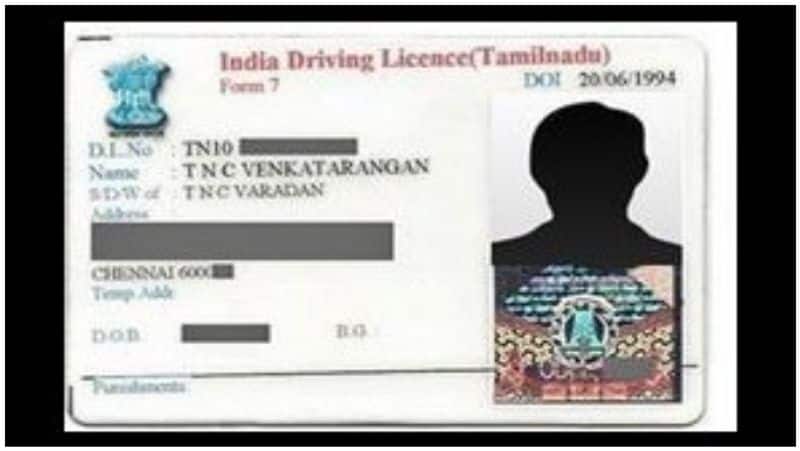 we can get licence within a hour source tn govt