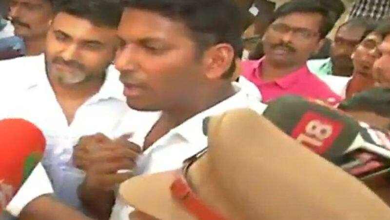 vishal silently move for tamil rockers question