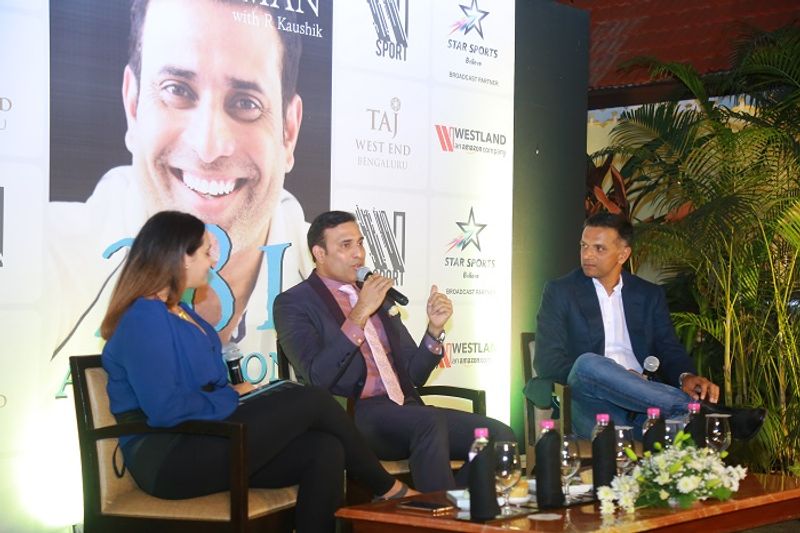 281 and Beyond book launch VVS Laxman book Rahul Dravid Kolkata test Srinath ragging Cricket