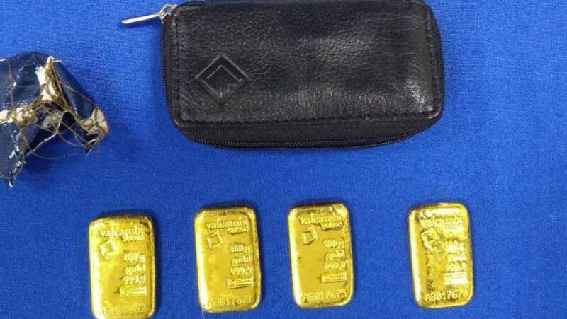 Gold, US currency seized