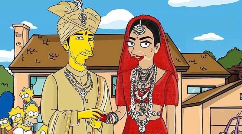 Priyanka Chopra, Nick Jonas wedding gets animated on hit show The Simpsons