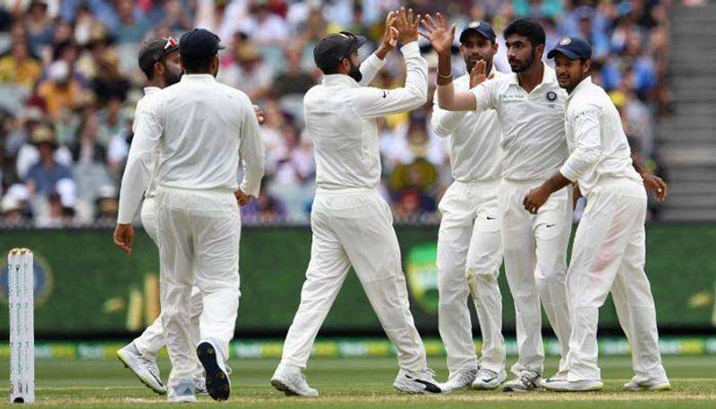India in driving seat in  against Australia
