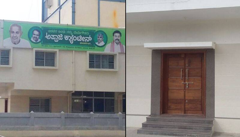 Appaji canteen former PM Deve Gowda shut Vaastu issues Karnataka