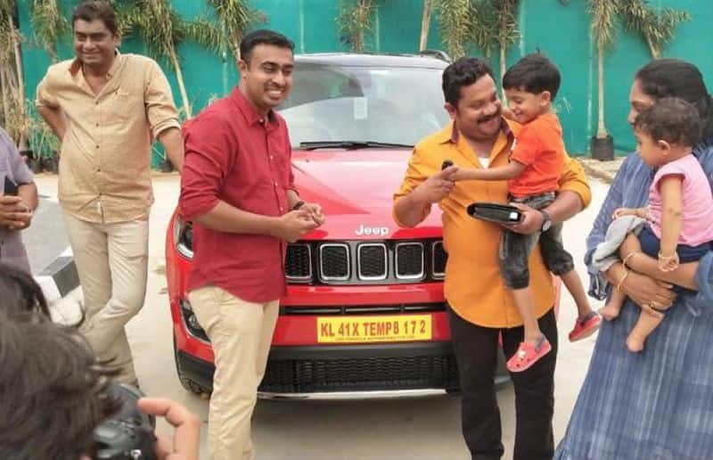 Actor Hareesh Kanaran Bought A New Jeep Compass SUV
