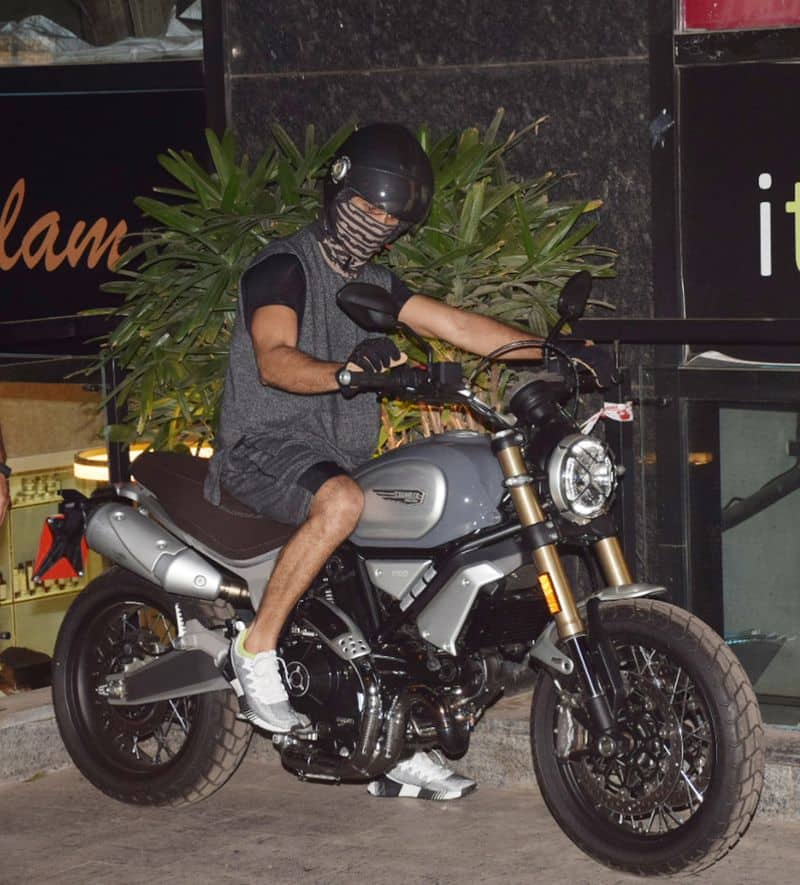 Bollywood actor Shahid Kapoor brought high price Ducati Scrambler 1100