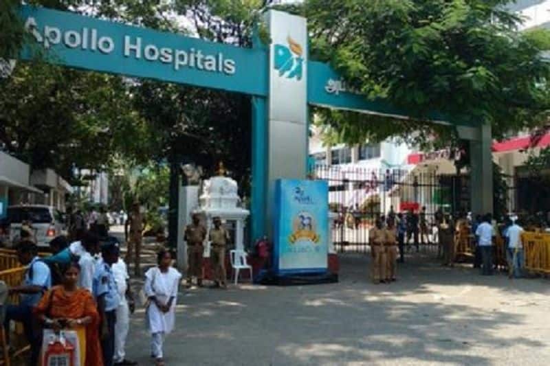 edappadi palanisamy admit Apollo hospital in Chennai