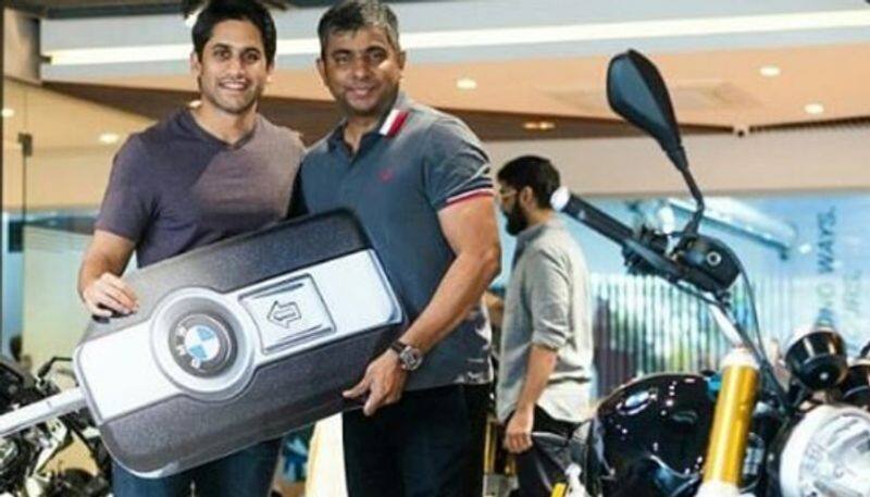 Naga Chaitanya Bought new BMW R9T bike