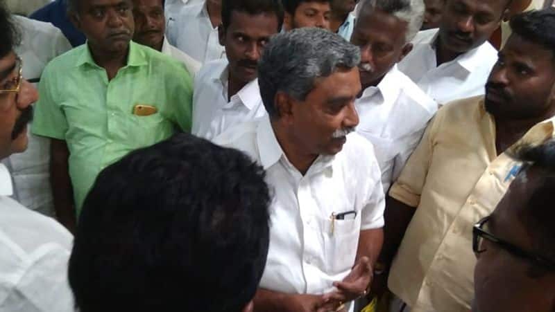 thiruvarur by-election... DMK candidate Poondi Kalaivanan