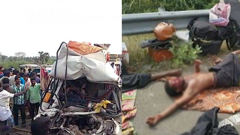 pudukottai road accident...10 people kills