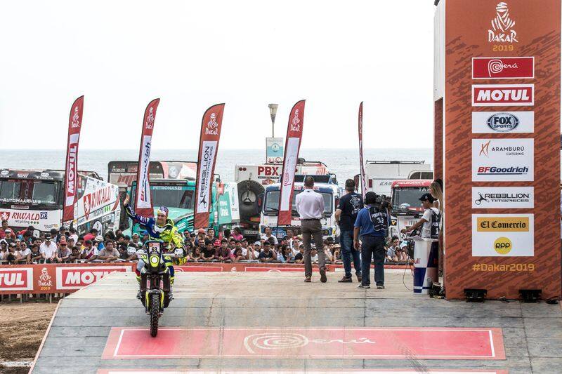 Sherco TVS Factory Rally team kick starts Dakar 2019