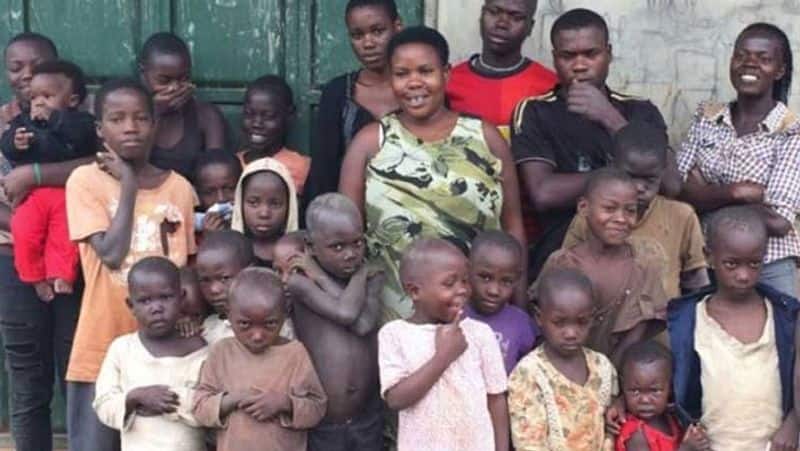 Ugandan woman with 44 kids