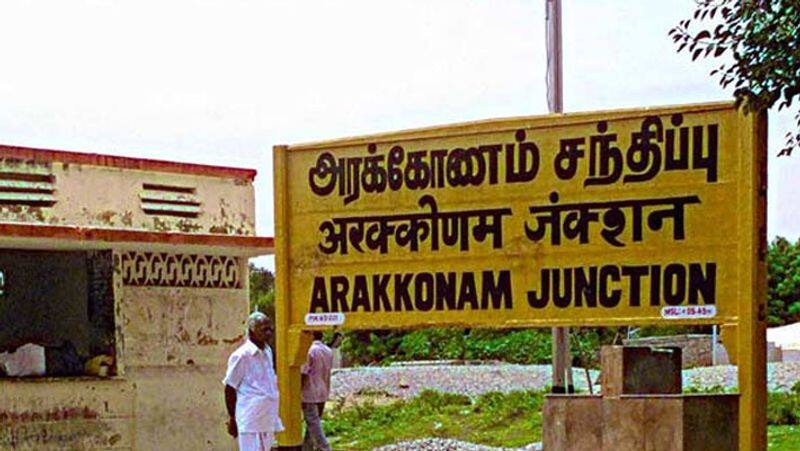 Arakkonam railway work shop fire