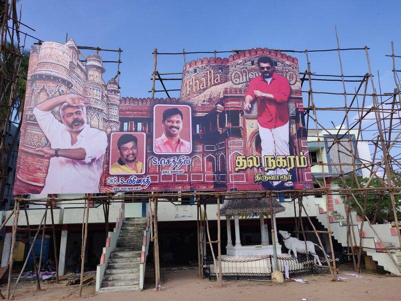 Banner cut out for viswasam