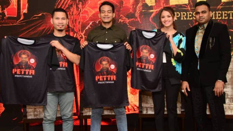petta movie promotion in Malaysia