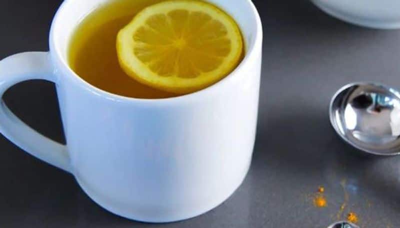 benefits of drinking lemon water with turmeric