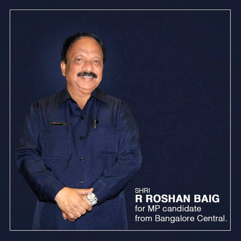 Congress' Roshan Baig resorts to WhatsApp campaign for Bengaluru Central Lok Sabha ticket