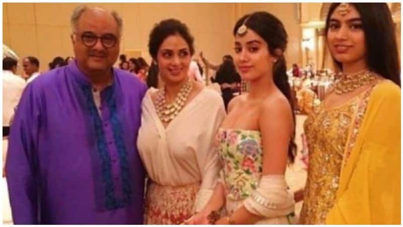 Boney Kapoor Janhvi pay touching tribute to Sridevi on first death anniversary