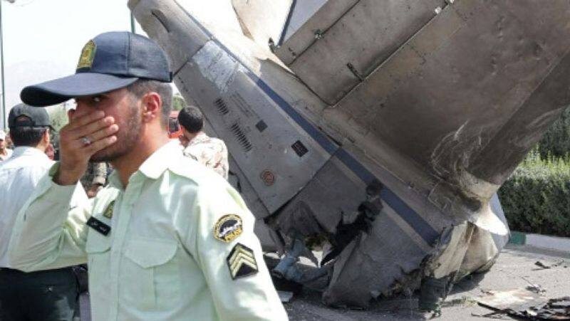 Tehran Cargo plane crashes...10 people kills
