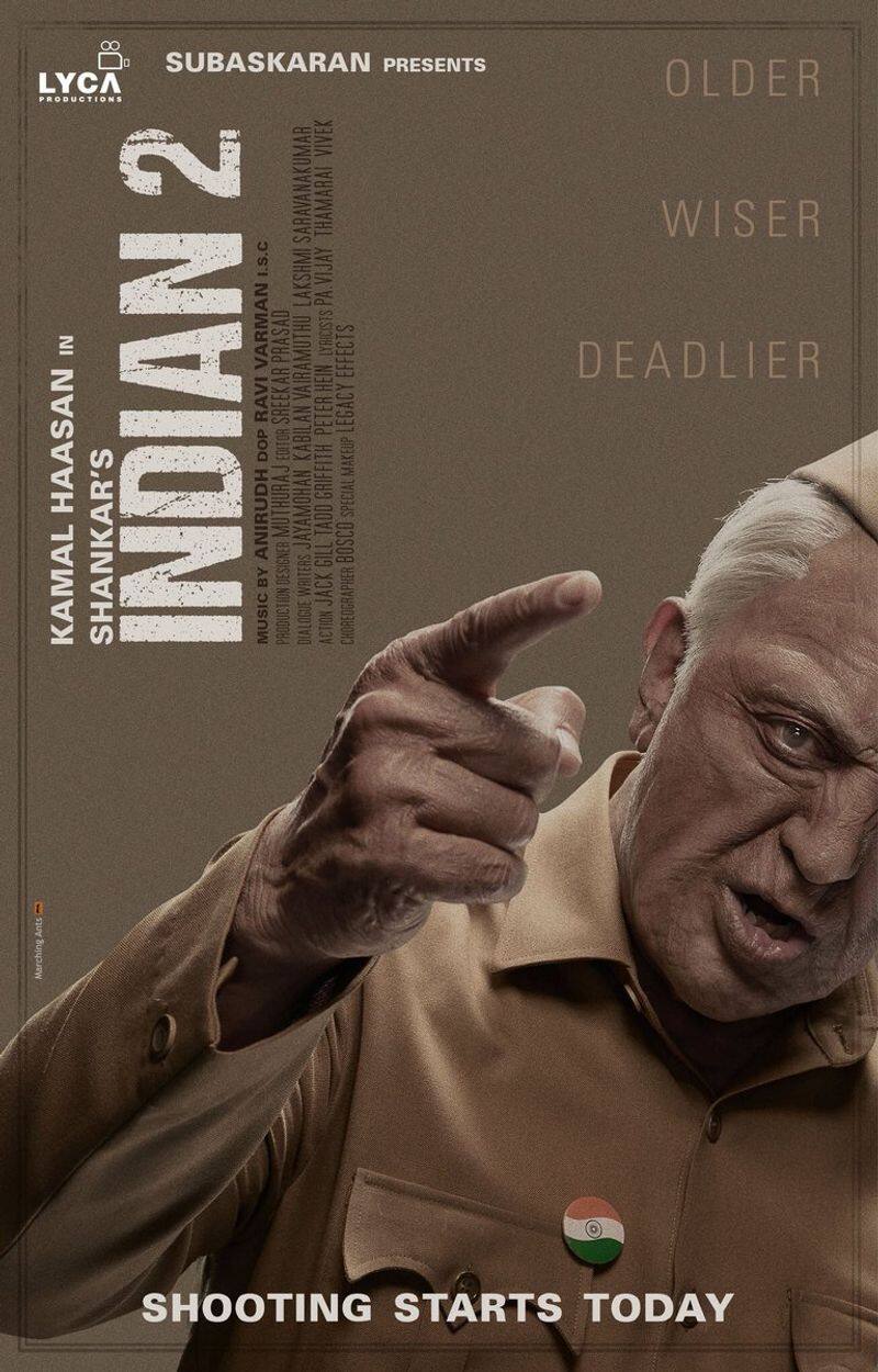 indian 2 movie shooting start today