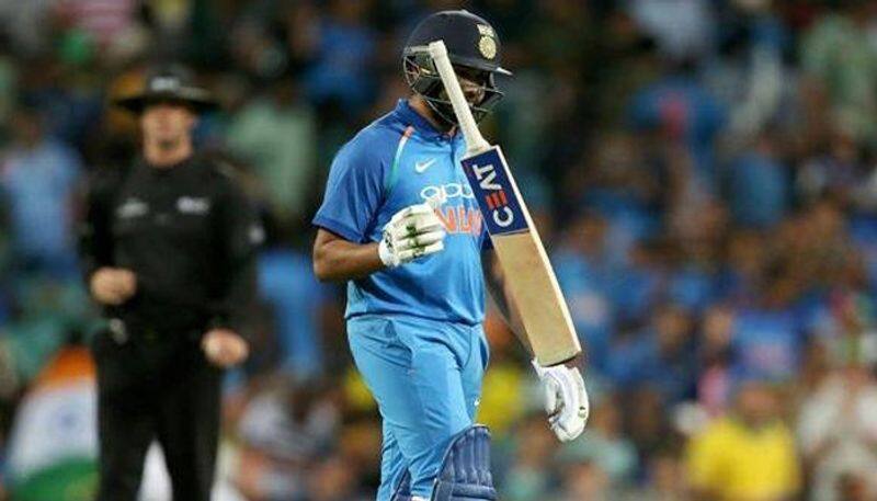 rohit sharma missed century is a luck for new zealand
