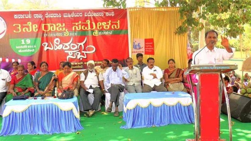 cpm against  devadasi  system in karnataka