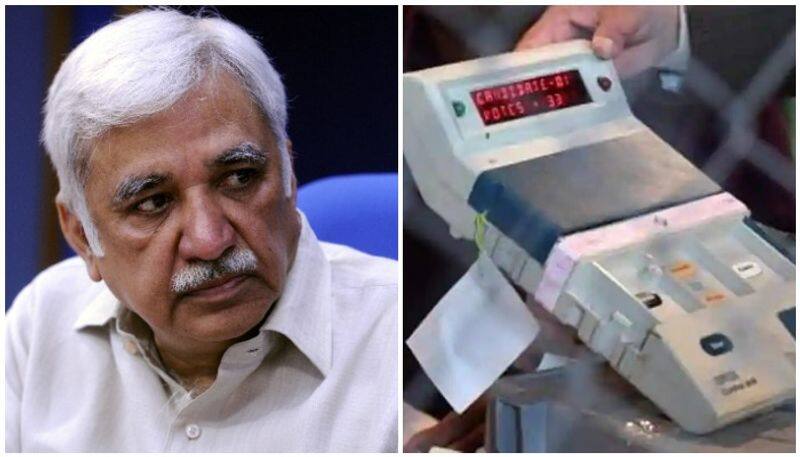 Not going back to ballot papers... Sunil Arora