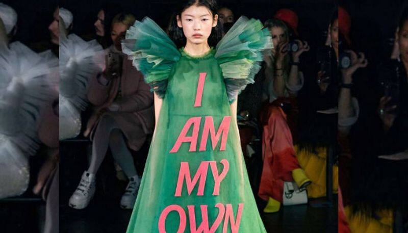 gowns which has funny and rude statements on it