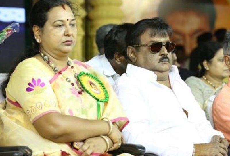 Vijayakanth returns to chennai